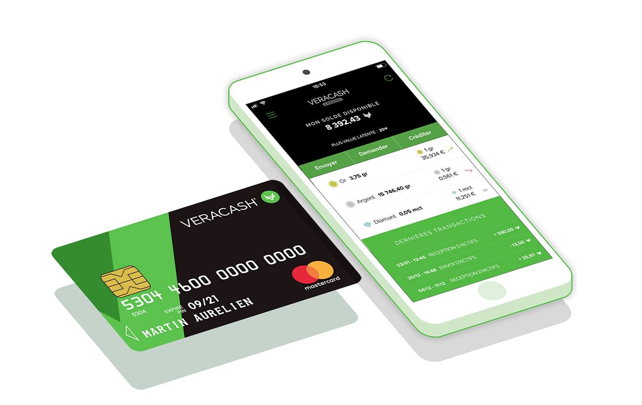 Application VeraCash et VeraCarte